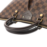 LOUIS VUITTON ルイヴィトン ダミエ シエナ MM 2WAY ブラウン N41546 レディース ダミエキャンバス ハンドバッグ Aランク 中古 銀蔵