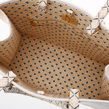 LOUIS VUITTON ルイヴィトン モノグラム バイザプール オンザゴー MM ホワイト/ピンク/ベージュ M22975 レディース レザー ハンドバッグ 新同 中古 銀蔵