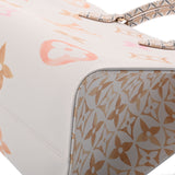 LOUIS VUITTON ルイヴィトン モノグラム バイザプール オンザゴー MM ホワイト/ピンク/ベージュ M22975 レディース レザー ハンドバッグ 新同 中古 銀蔵