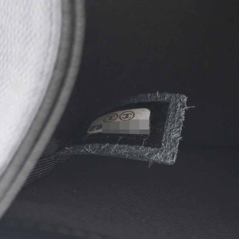 CHANEL シャネル ボーイシャネル チェーンショルダー 25cm ブラック A67086 レディース キャビアスキン ショルダーバッグ 新同 中古 銀蔵