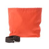 HERMES エルメス サックドパンサージュ グルーム カーキ/オレンジ A刻印(2017年頃) レディース キャンバス トートバッグ ABランク 中古 銀蔵