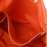 HERMES エルメス サックドパンサージュ グルーム カーキ/オレンジ A刻印(2017年頃) レディース キャンバス トートバッグ ABランク 中古 銀蔵