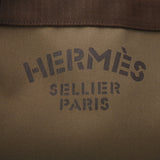 HERMES エルメス サックドパンサージュ グルーム カーキ/オレンジ A刻印(2017年頃) レディース キャンバス トートバッグ ABランク 中古 銀蔵