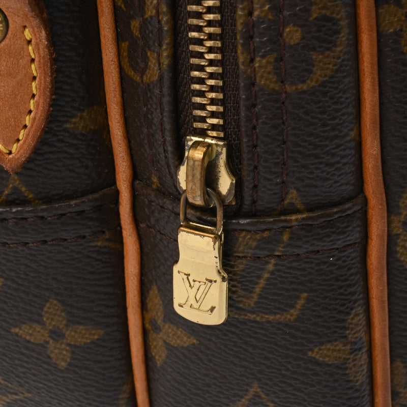 LOUIS VUITTON ルイヴィトン モノグラム リポーター PM ブラウン M45254 ユニセックス モノグラムキャンバス ショルダーバッグ Bランク 中古 銀蔵