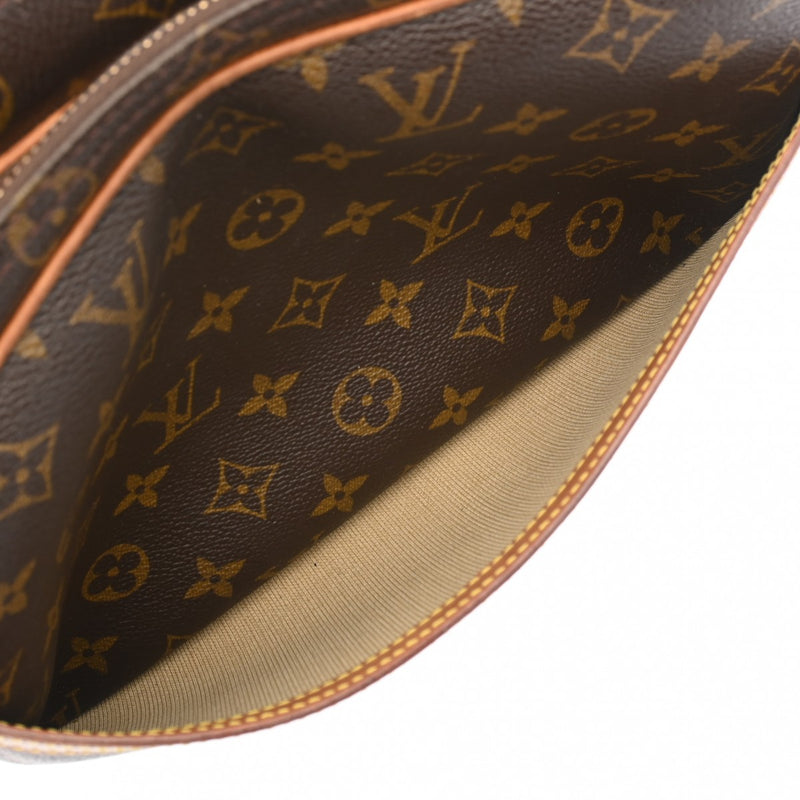 LOUIS VUITTON ルイヴィトン モノグラム リポーター PM ブラウン M45254 ユニセックス モノグラムキャンバス ショルダーバッグ Bランク 中古 銀蔵