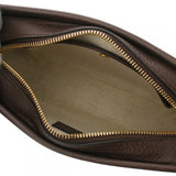 GUCCI グッチ ジャンボGG ミニバッグ キャメル/エボニー 696075 ユニセックス キャンバス レザー ショルダーバッグ Aランク 中古 銀蔵