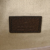 GUCCI グッチ ジャンボGG ミニバッグ キャメル/エボニー 696075 ユニセックス キャンバス レザー ショルダーバッグ Aランク 中古 銀蔵