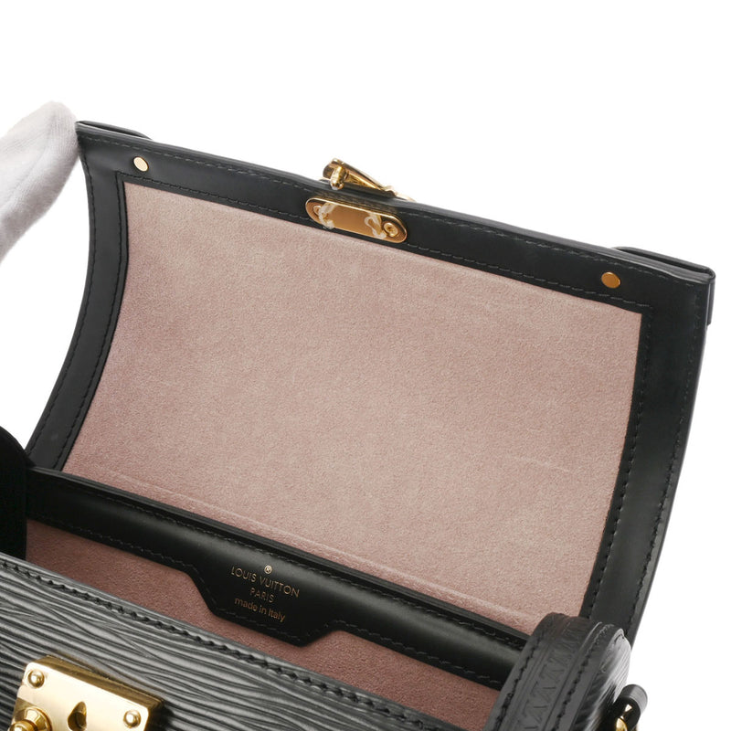 LOUIS VUITTON ルイヴィトン エピ パピヨントランク 2WAY ブラック M58655 レディース エピレザー ショルダーバッグ Aランク 中古 銀蔵