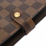 LOUIS VUITTON ルイヴィトン ダミエ アジェンダ PM ブラウン R20700 ユニセックス ダミエキャンバス 手帳カバー Aランク 中古 銀蔵
