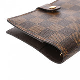 LOUIS VUITTON ルイヴィトン ダミエ アジェンダ PM ブラウン R20700 ユニセックス ダミエキャンバス 手帳カバー Aランク 中古 銀蔵