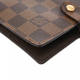 LOUIS VUITTON ルイヴィトン ダミエ アジェンダ PM ブラウン R20700 ユニセックス ダミエキャンバス 手帳カバー Aランク 中古 銀蔵