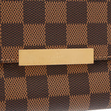 LOUIS VUITTON ルイヴィトン ダミエ フェイボリット MM 2WAY ブラウン N41129 レディース ダミエキャンバス ショルダーバッグ ABランク 中古 銀蔵