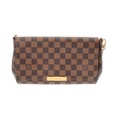 LOUIS VUITTON ルイヴィトン ダミエ フェイボリット MM 2WAY ブラウン N41129 レディース ダミエキャンバス ショルダーバッグ ABランク 中古 銀蔵