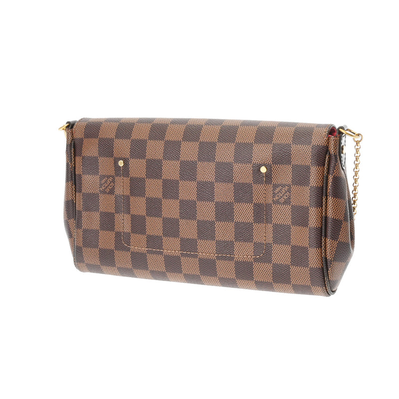 LOUIS VUITTON ルイヴィトン ダミエ フェイボリット MM 2WAY ブラウン N41129 レディース ダミエキャンバス ショルダーバッグ ABランク 中古 銀蔵