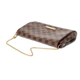 LOUIS VUITTON ルイヴィトン ダミエ フェイボリット MM 2WAY ブラウン N41129 レディース ダミエキャンバス ショルダーバッグ ABランク 中古 銀蔵