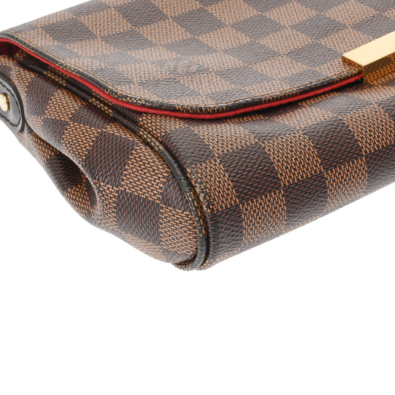 LOUIS VUITTON ルイヴィトン ダミエ フェイボリット MM 2WAY ブラウン N41129 レディース ダミエキャンバス ショルダーバッグ ABランク 中古 銀蔵