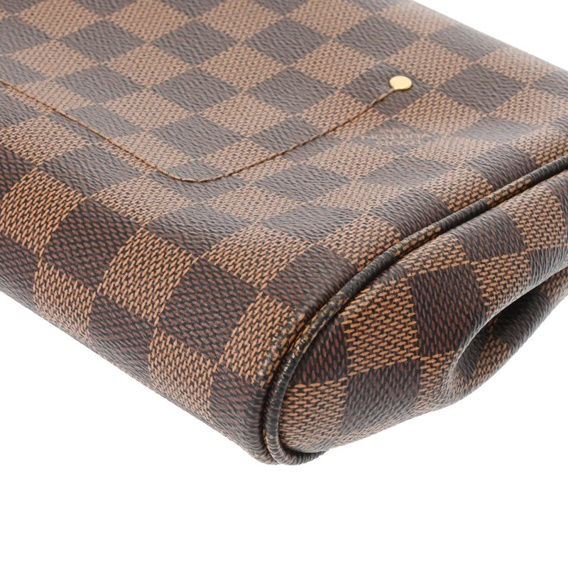 LOUIS VUITTON ルイヴィトン ダミエ フェイボリット MM 2WAY ブラウン N41129 レディース ダミエキャンバス ショルダーバッグ ABランク 中古 銀蔵