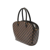 LOUIS VUITTON ルイヴィトン ダミエ サリア オリゾンタル ブラウン N51282 レディース ダミエキャンバス ハンドバッグ Bランク 中古 銀蔵