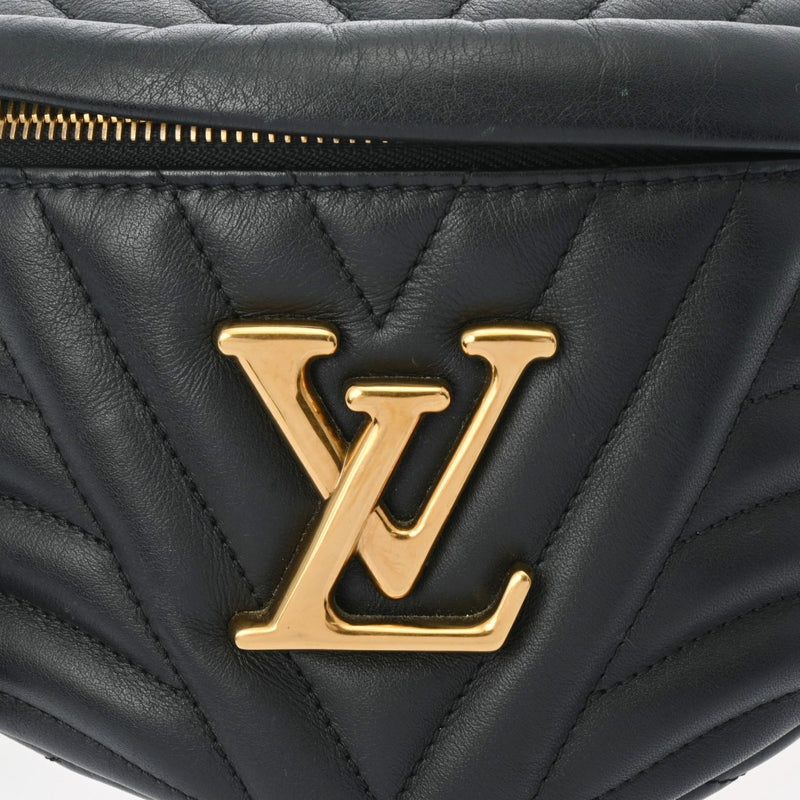 LOUIS VUITTON ルイヴィトン ディスカバリー バムバッグ ブラック M53750 メンズ カーフ ボディバッグ ABランク 中古 銀蔵