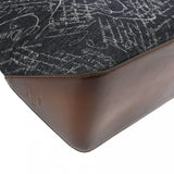 BERLUTI ベルルッティ トゥジュール トートバッグ インディゴデニム ダークブラウン U0262P メンズ アラベスクキャンバス/レザー ハンドバッグ Aランク 中古 銀蔵