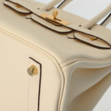 HERMES エルメス バーキン 30 ナタ U刻印(2022年頃) レディース トリヨンクレマンス ハンドバッグ Aランク 中古 銀蔵
