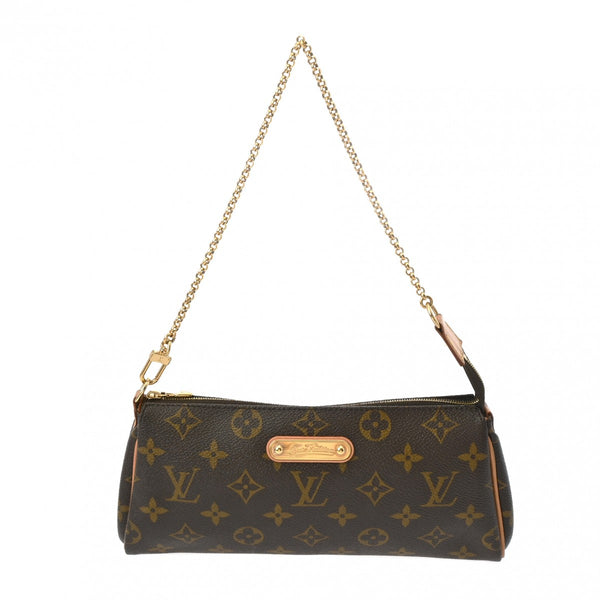 LOUIS VUITTON ルイヴィトン モノグラム エヴァ 2WAY ブラウン M95567 レディース モノグラムキャンバス ショルダーバッグ Aランク 中古 銀蔵