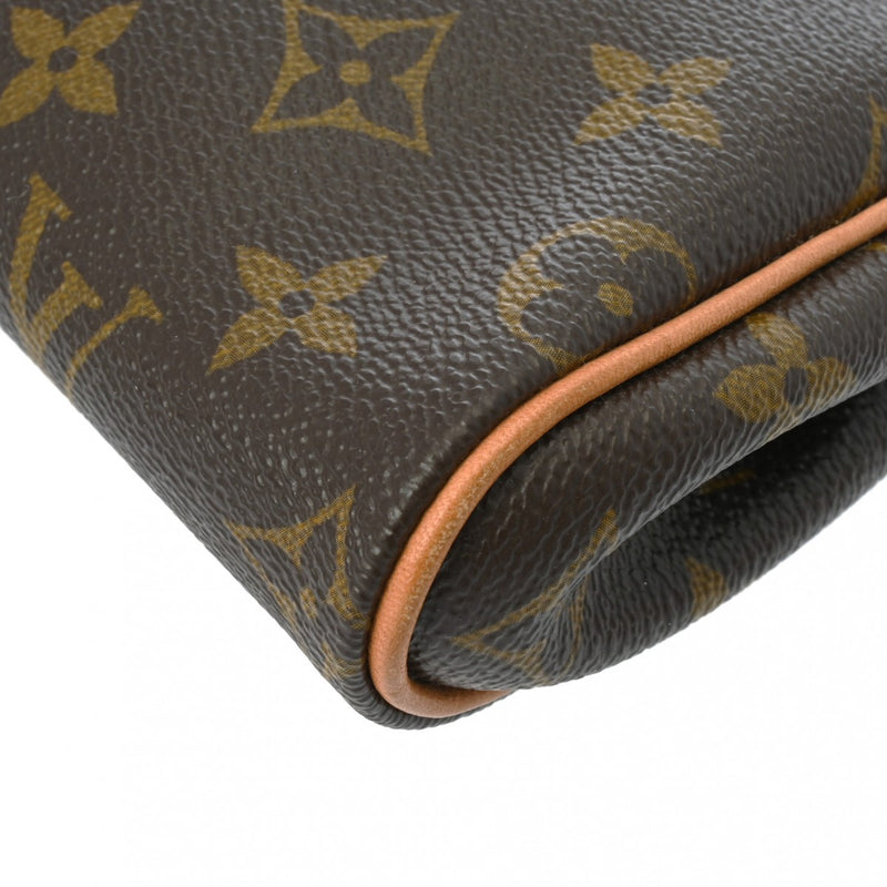 LOUIS VUITTON ルイヴィトン モノグラム エヴァ 2WAY ブラウン M95567 レディース モノグラムキャンバス ショルダーバッグ Aランク 中古 銀蔵