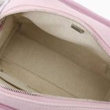 CHANEL シャネル ドーヴィル ボーリングバッグ 2WAY チェーンショルダーバッグ ピンク A92749 レディース キャンバス レザー ショルダーバッグ Aランク 中古 銀蔵