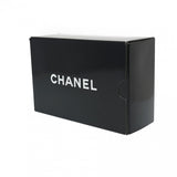 CHANEL シャネル Vステッチ フリンジ チェーンショルダー ホワイト レディース キャビアスキン ショルダーバッグ Bランク 中古 銀蔵