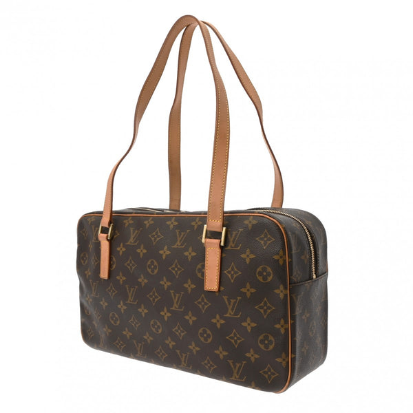 LOUIS VUITTON ルイヴィトン モノグラム シテ GM トートバッグ ブラウン M51181 レディース モノグラムキャンバス ハンドバッグ ABランク 中古 銀蔵