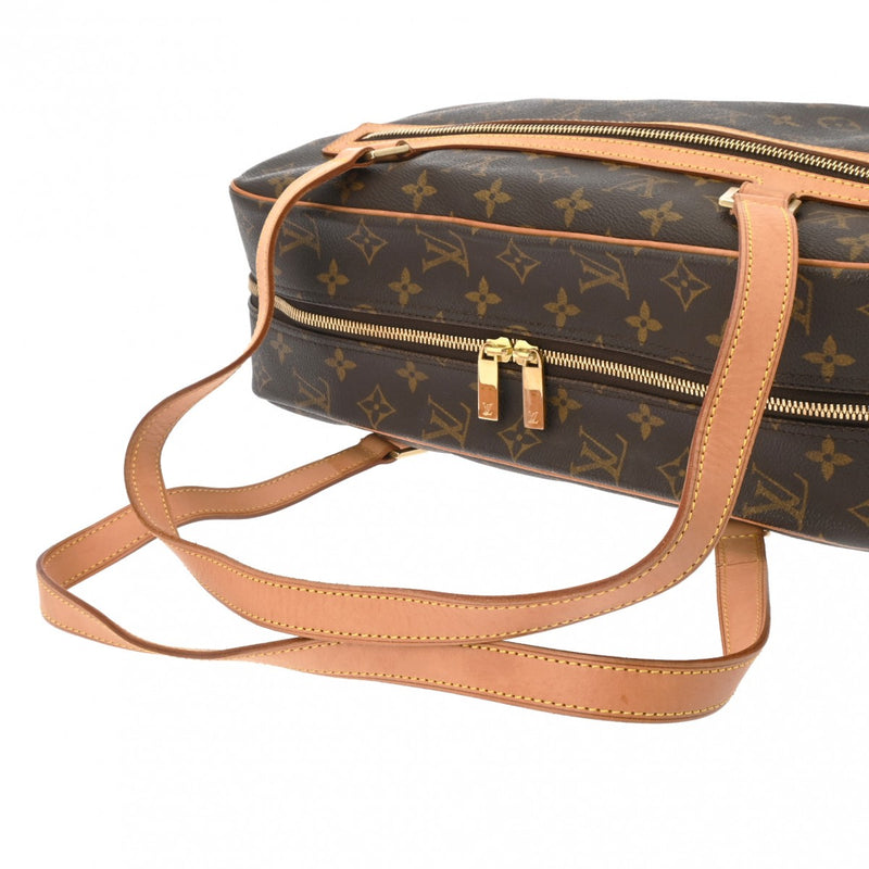 LOUIS VUITTON ルイヴィトン モノグラム シテ GM トートバッグ ブラウン M51181 レディース モノグラムキャンバス ハンドバッグ ABランク 中古 銀蔵