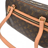 LOUIS VUITTON ルイヴィトン モノグラム シテ GM トートバッグ ブラウン M51181 レディース モノグラムキャンバス ハンドバッグ ABランク 中古 銀蔵