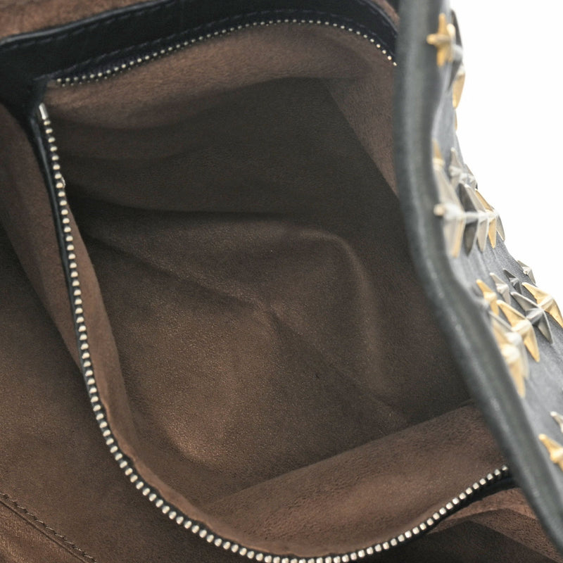 ジミーチュウ スタースタッズ ブラック レディース レザー トート