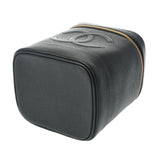 CHANEL シャネル バニティ ブラック ゴールド金具 A01998 レディース キャビアスキン ハンドバッグ Aランク 中古 銀蔵