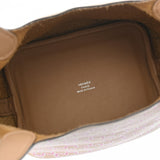 HERMES エルメス ピコタン ロック マイクロ ラッキーデイジー チャイ/ローズ/ホワイト U刻印(2022年頃) レディース ヴォースイフト ハンドバッグ ABランク 中古 銀蔵