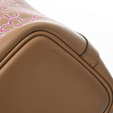 HERMES エルメス ピコタン ロック マイクロ ラッキーデイジー チャイ/ローズ/ホワイト U刻印(2022年頃) レディース ヴォースイフト ハンドバッグ ABランク 中古 銀蔵