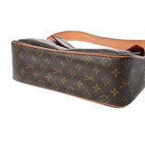 LOUIS VUITTON ルイヴィトン モノグラム ヴィバシテ GM ブラウン M51163 レディース モノグラムキャンバス ショルダーバッグ ABランク 中古 銀蔵