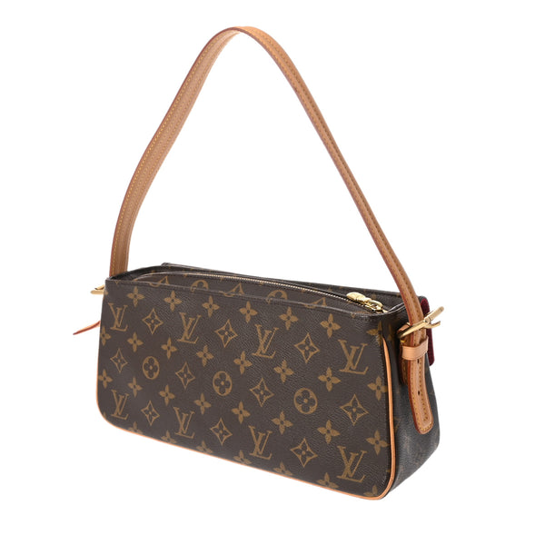 LOUIS VUITTON ルイヴィトン モノグラム ヴィバシテ MM セミショルダー ブラウン M51164 レディース モノグラムキャンバス ショルダーバッグ Aランク 中古 銀蔵