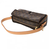 LOUIS VUITTON ルイヴィトン モノグラム ヴィバシテ MM セミショルダー ブラウン M51164 レディース モノグラムキャンバス ショルダーバッグ Aランク 中古 銀蔵