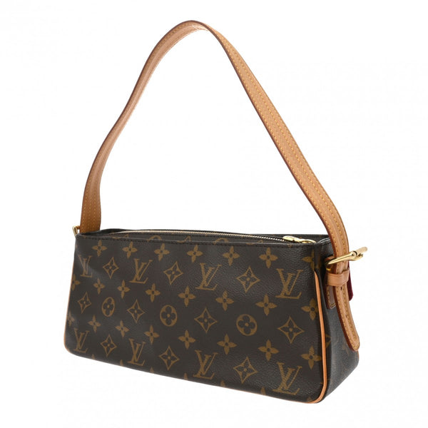 LOUIS VUITTON ルイヴィトン モノグラム ヴィバシテ MM セミショルダー ブラウン M51164 レディース モノグラムキャンバス ショルダーバッグ ABランク 中古 銀蔵