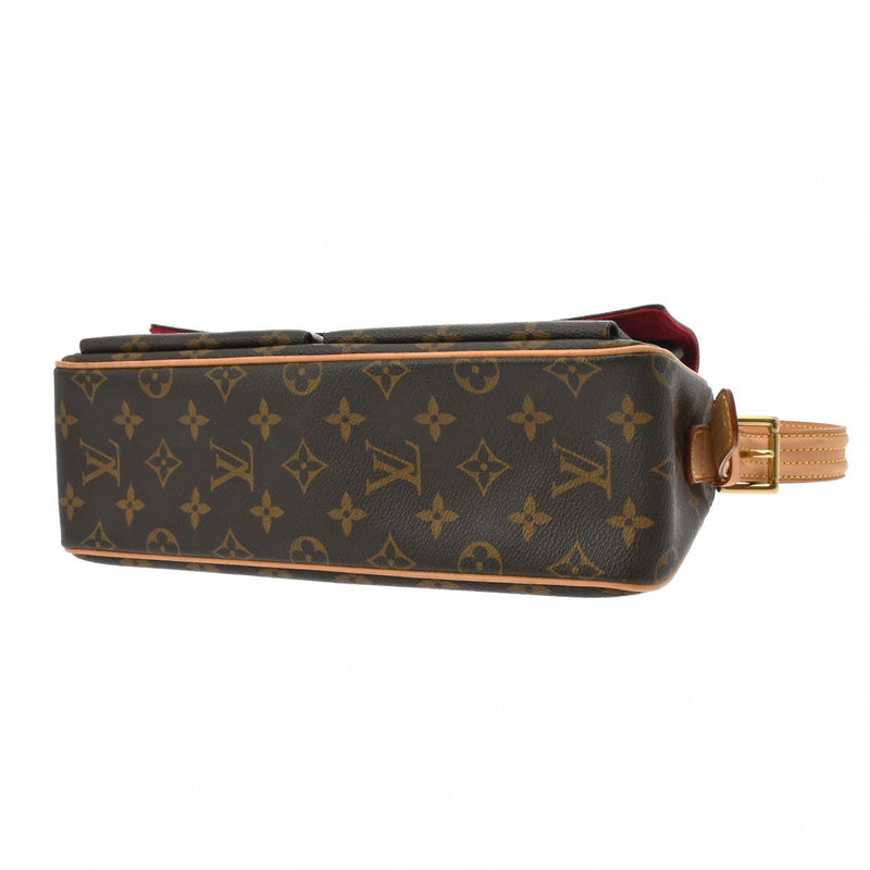 LOUIS VUITTON ルイヴィトン モノグラム ヴィバシテ MM セミショルダー ブラウン M51164 レディース モノグラムキャンバス ショルダーバッグ ABランク 中古 銀蔵