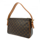 LOUIS VUITTON ルイヴィトン モノグラム ヴィバシテ GM ブラウン M51163 レディース モノグラムキャンバス ショルダーバッグ ABランク 中古 銀蔵