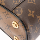 LOUIS VUITTON ルイヴィトン モノグラムリバース ヴァニティ NV PM 2WAYチェーンショルダー ブラウン M45165 レディース モノグラムキャンバス ハンドバッグ Aランク 中古 銀蔵