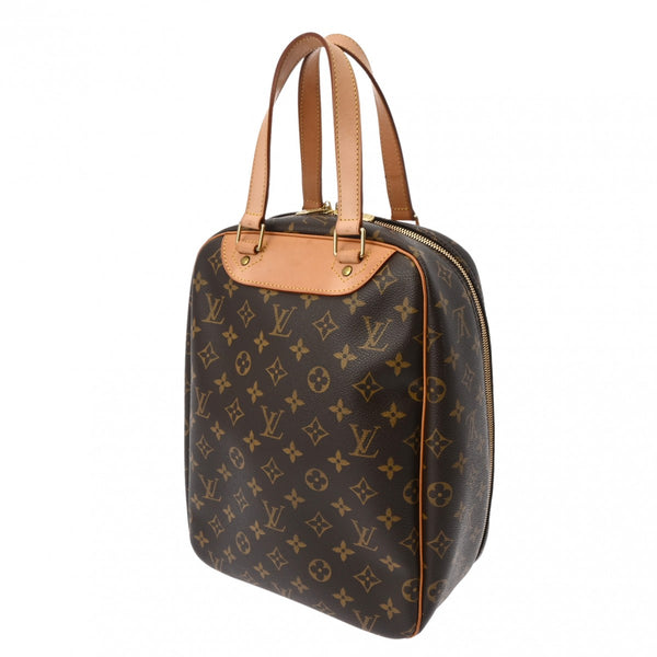 LOUIS VUITTON ルイヴィトン モノグラム エクスキュルシオン ブラウン M41450 レディース モノグラムキャンバス ハンドバッグ Bランク 中古 銀蔵