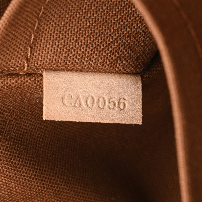 LOUIS VUITTON ルイヴィトン モノグラム トゥラム GM ブラウン M40075 レディース モノグラムキャンバス ショルダーバッグ Aランク 中古 銀蔵