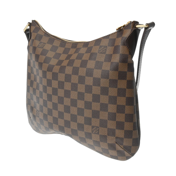 LOUIS VUITTON ルイヴィトン ダミエ ブルームズベリ PM ブラウン エベヌ N42251 レディース ダミエキャンバス ショルダーバッグ 新同 中古 銀蔵