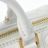 LOUIS VUITTON ルイヴィトン バブルグラム パピヨン BB 3WAY スノー M59827 レディース レザー ハンドバッグ ABランク 中古 銀蔵