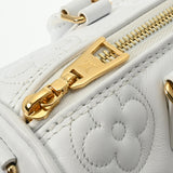 LOUIS VUITTON ルイヴィトン バブルグラム パピヨン BB 3WAY スノー M59827 レディース レザー ハンドバッグ ABランク 中古 銀蔵