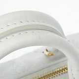 LOUIS VUITTON ルイヴィトン バブルグラム パピヨン BB 3WAY スノー M59827 レディース レザー ハンドバッグ ABランク 中古 銀蔵