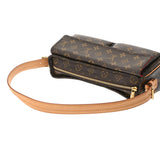 LOUIS VUITTON ルイヴィトン モノグラム ヴィバシテ MM セミショルダー ブラウン M51164 レディース モノグラムキャンバス ショルダーバッグ ABランク 中古 銀蔵